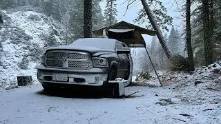 Snow Camping Poker Flat