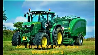 🇮🇪 John Deere 6210R Baling with a Mchale Fusion 3 PURE SOUND