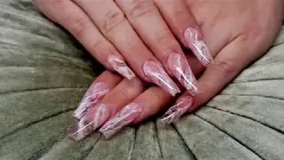Easy Quartz/Rose Quartz Nail Art Tutorial