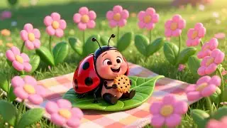 Пикник божьей коровки в звездном стиле 🐞🌟🧺👶 | Веселое обучающее приключение для детей | Развивающ...