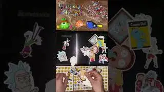 Rick & Morty flooded the computer | Rick and Morty cartoon stickers #shorts #рикиморти #rickandmorty