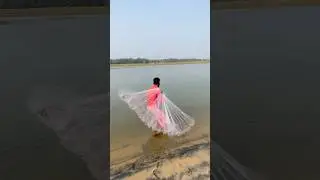 Treading Fishing skills&hellip;/Fishing Video/Cost Net Fishing..#fishing #shortsviral /#trendingshorts