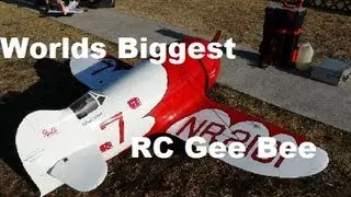 Giant RC Gee Bee (must see)!!!
