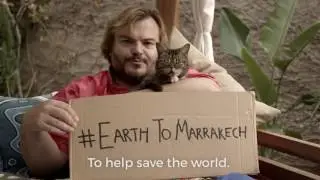Jack Black and Lil BUB Help Save the World #EarthToMarrakech