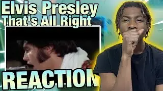 MY FIRST TIME HEARING Elvis Presley - Thats All Right '68 Comeback Special REACTION! THIS IS WILD!