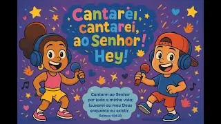 Cantarei ao Senhor | Musica infantil com Tico&Teka -BATUKIDS #musica #gospel #batukids #jesus