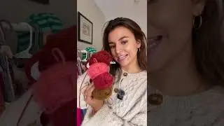 Проектирование цветного кардигана с круглой кокеткой #вязание