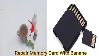 How To Repair Memory  Card at Home / Experiment Video / @RazakCreater 
