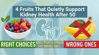 4 Fruits That Quietly Support Kidney Health After 50 (Most People Choose the Wrong Ones)