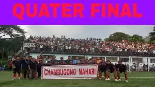 Chambugong vs Chisim Quater Final 5th Inter Mahari man,s football tournament Tura 2025 