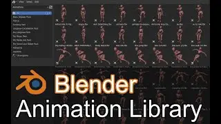 Blender 3.0 Animation Library