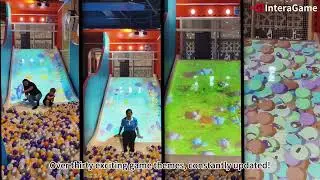 Interactive Slide Projection Game for Kids | Immersive Motion-Based Sliding Experience