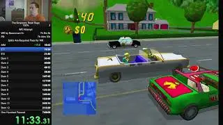 The Simpson's Road Rage 100% World Record