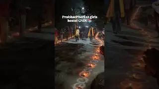 PrabhatPheri at Girls Hostel GNDU 📚. #gnduresult2025