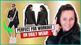PINSPARK 1/4 Zip Shirt Review: Perfect for Sports & More!