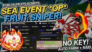 NEW Blox Fruits Script HACK UPDATE NO KEY | Auto Farm RAIDS | Auto Sea EVENT + RACE V4 | FRUIT ESP 🦊