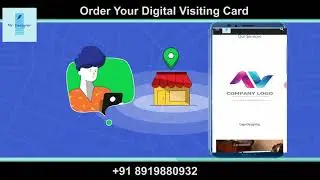 Digital Visiting Card | How To Create Digital Visiting Card | Digital Visiting Card Franchise.