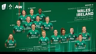 Wales vs Ireland Womens 6 Nations Rd 2 2021