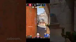 1 VS 4 ON THE FIRST MAJOR DAY 😳🔥 #cs2 #b8 #npl #imperial
