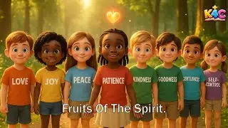 Fruits of the Spirit  - Kids' Bible Stories Children&rsquo;s ministry - Kids' Bible songs - Sunday School 