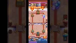 ClashRoyale| ElectroGaint + wizard | Easy King tower Takedown #clashroyale #winningtricks #gameplay