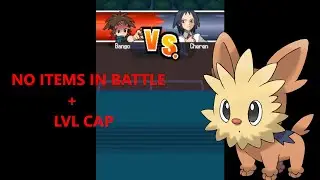 USING ONLY a Lillipup to beat the First gym(Cheren) Pokemon Black and White 2