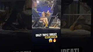 LIO RUSH TRIPLE THREAT MADNESS!!🔥😱#north #wrestling #indies #britwres #njpw #wwe #aew #aewdynamite