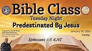 Progressive Church Tuesday Night Bible Study - January 27, 2026
