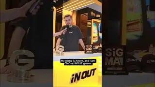 INOUT Games introduction at iGB Live 2025 London