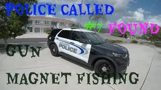 Police Called  Magnet Fishing Gun Found Florida Treasure GUN #6