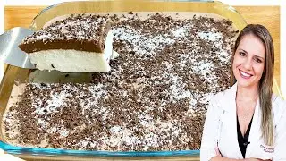 Delícia SEM FORNO, SEM AÇÚCAR - Fácil, Rápida, Saudável e fica linda!!