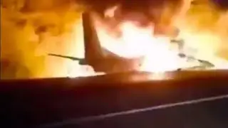 [Raw footage ] Ukraine plane crash actual Video | Viral video