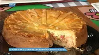 Fabíola Gadelha mostra ex-ambulante que fatura R$ 350 mil vendendo tortas