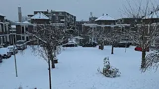  منظر التلج  باوروبا ومنظر الشمس التلج يغطي كامل اوروبا Snow Day Adventure!❄️❄️❄️