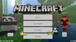 Как зайти на сервер в Minecraft PE 1.8.0