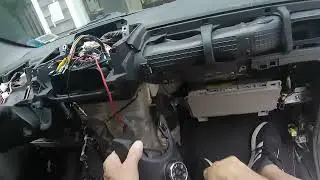 2012 Scion IQ Dash disassembly.