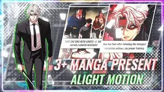 3+ TRENDING MANGA PRESENT || ALIGHT MOTION || DIRECT 🔗LINK || 