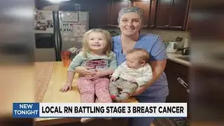 Local nurse battling stage 3 breast cancer
