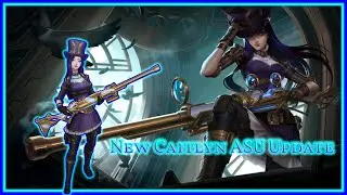 New Caitlyn ASU Update Gameplay ~Aram Gameplay~ League Of Legends