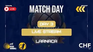 LIVE | AMATHUSIA BEACH HANDBALL TOURNAMENT 2025 | DAY 3