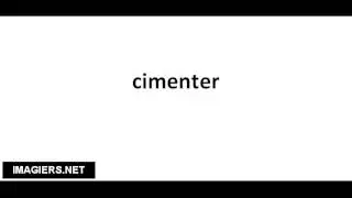 Richtig Aussprechen # cimenter