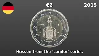 Germany 2015  - 2 Euro Coin - Hessen from the 'Lander' series (G)
