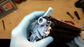 Ремонт пружинки на HP Q6000A Q6001A Q6002A Q6003A // Spring repair on HP Q6000A