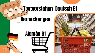 Textverstehen Deutsch B1 | Comprensi&oacute;n de textos, alem&aacute;n B1