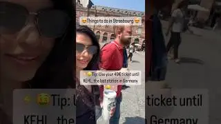 France has the best cute little cities in Europe ❤️ #49euroticket #indogerman #thingstodo