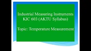 Lecture 46: Thermocouple  #GATE#IES#PSU