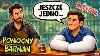 Pomocny barman i facet w gipsie 😅 | Dowcip dnia | Dobry kawał