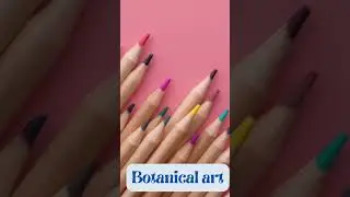 Popular Hobby to Start Today &ndash; Botanical art || #Shorts