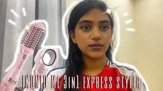 IKONIC me 3in1 hair styler😻| Nykaa| ITS PINK YALL❤️&zwj;🩹