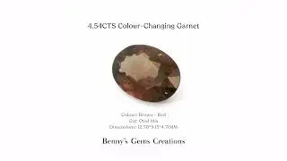 4.54CTS Colour-Changing Garnet